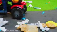 ماشین بازی کودکان / ماشین حمل سطل زباله