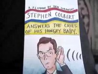 Stephen Colbert Feeds His Eagle Family (A Flipbook)