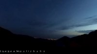timelapse  in mountains of fashand village - IRAN
