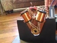 Solenoid V-Twin 4-stroke Electric Motor