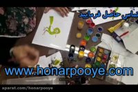 آموزش چاپ روی شیشه به بچه ها قسمت دوم