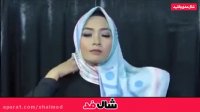 آموزش بستن روسری دخترانه