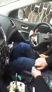 گندم کار نصب دنده پشت فرمان سانتافه