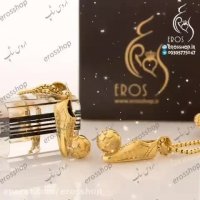 کتانی و توپ فوتبال مدال گردن آویز استیل erosshop.ir