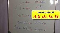 آموزش 100%تضمینی زبان ترکی استانبولی در 2ماه ـ با پکیج زبان ترکی استاد علی کیانپور