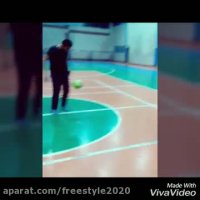 فری استایل فوتبال رسول مزروعی اصفهان