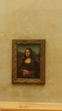مونالیزا در موزه لوور