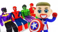 کارتون خمیر بازی قهرمانان کوچک - ملاقات با ابرقهرمانان