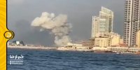 فیلمی دیگر از حادثه وحشتناک انفجار در لبنان