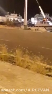 اولین فیلم از حادثه شلیک ناو جماران به ناوچه کنارک