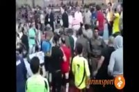 مرگ یک کشتی‌گیر در حین مسابقه پیشکسوتان