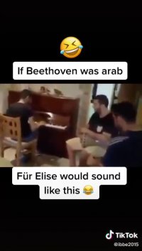 اگر بتهوون قطعه معروفش رو با تم موزیک عربی می‌ساخت