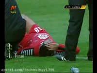 اعلام فوت مادر جواد خیابانی در نیمه دوم بازی پرسپولیس و نفت