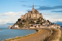 نمایی زیبا و دیدنی از مون سن میشل فرانسه