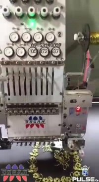 دستگاه قیطان دوز ☜ 9سوزنه،12کله اورگان