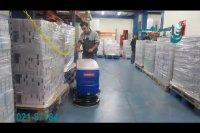 اسکرابر کابلی مناسب برای شستشو و نظافت انبار