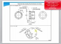 نمونه فیلم پکیج آموزش تلرانس های هندسی و ابعادی GDT