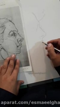آموزش طراحی چهره با مداد