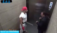 دوربین مخفی خنده دار شورش در آسانسور!