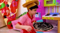 ساشا جدید - برنامه کودک ساشا - دانا و خط تولید پیتزا - سرگرمی کودک