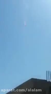 فیلم سرنگونی جدیدترین پهپاد جاسوسی آمریکا در صنعا