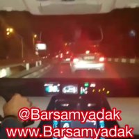 تست درایو تویوتا پریوس بعد از نصب ضربه گیر برسام