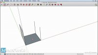 دانلود آموزش مبتدی اسکچاپ SketchUp Drawing Eraser tool