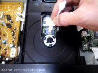 چگونه لنز دی وی دی پلیر را تمیز کنیم؟