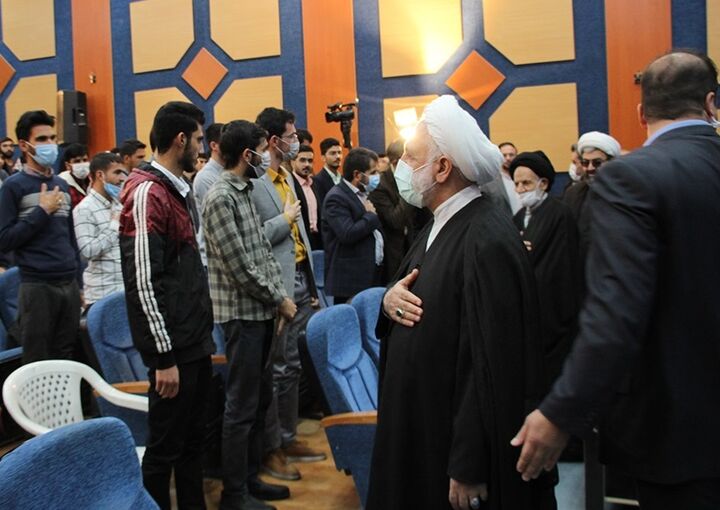 دیدار دانشجویی رئیس قوه قضائیه در اردبیل