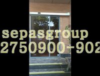 درب اتوماتیک تک لنگه  اداره برق منطقه 1  خیابان طالقانی