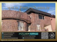 ضد آب کردن نمای سنگی ویلا