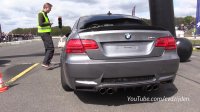 BRUTAL!! BMW M3 E92 w/ STRAIGHT PIPES - Revs, Acceleration, BURNOUT!