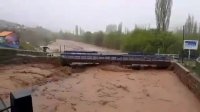 وقوع سیلاب در طالقان استان البرز