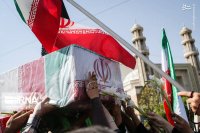 تشییع پیکر پاسدار شهید امنیت سنندج