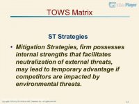 تیم مشاوران مدیریت ایران :  تحلیل TOWS یا ماتریس TOWS
