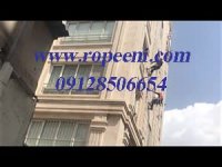 پیچ و رولپلاک نما با طناب در تهران