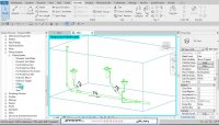 رویت مپ- Revit MEP- مهندس وحید رضایی - تغییر ضخامت خطوط در رویت مپ