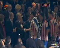 جشن قهرمانی اتلتیکومادرید در سانتیاگوبرنابئو