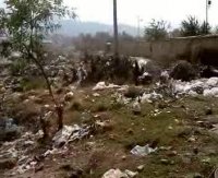 دپوی زباله خلیل‌شهر در رودخانه سفیدرود