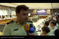 مصاحبه سخنگوی نیروی انتظامی درحاشیه نشست فرماندهان ناجا