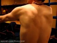 کشش عضلات پشت در تیراندازی