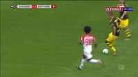 خلاصه بازی دورتموند 2_1 آگزبورگ