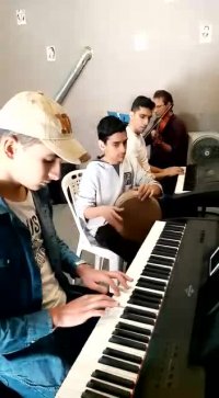 همنوزای خیلی زیبای اهنگ جان مریم با پیانو و ویالون و تنبک و ارگ