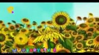 ترانه زیبای  گل های آفتاب گردان، آهنگ کودکانه