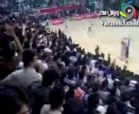 تشویق طوفانی هواداران گنبدی