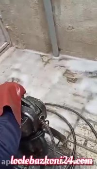 لوله بازکنی میدان آرژانتین - فنرزدن لوله حیاط و پارکینگ با رعایت کامل بهداشت