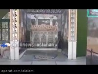 اولین فیلم از آرامگاه ابدی شهید حججی