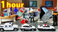 یک ساعت فیلم ماشین پلیس - ماشین بازی کودکانه پسرانه