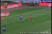 گل  استقلال به سایپا کرج  توسط  هادی شکوری