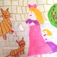 داستان نقاشی ستیا جان